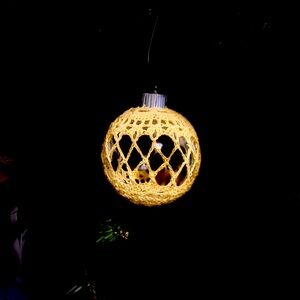 Vintage design handmade Christmas ornament